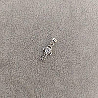 Кулон підвіска з кристалом d-8х17мм купити біжутерію дешево оптом в інтернеті