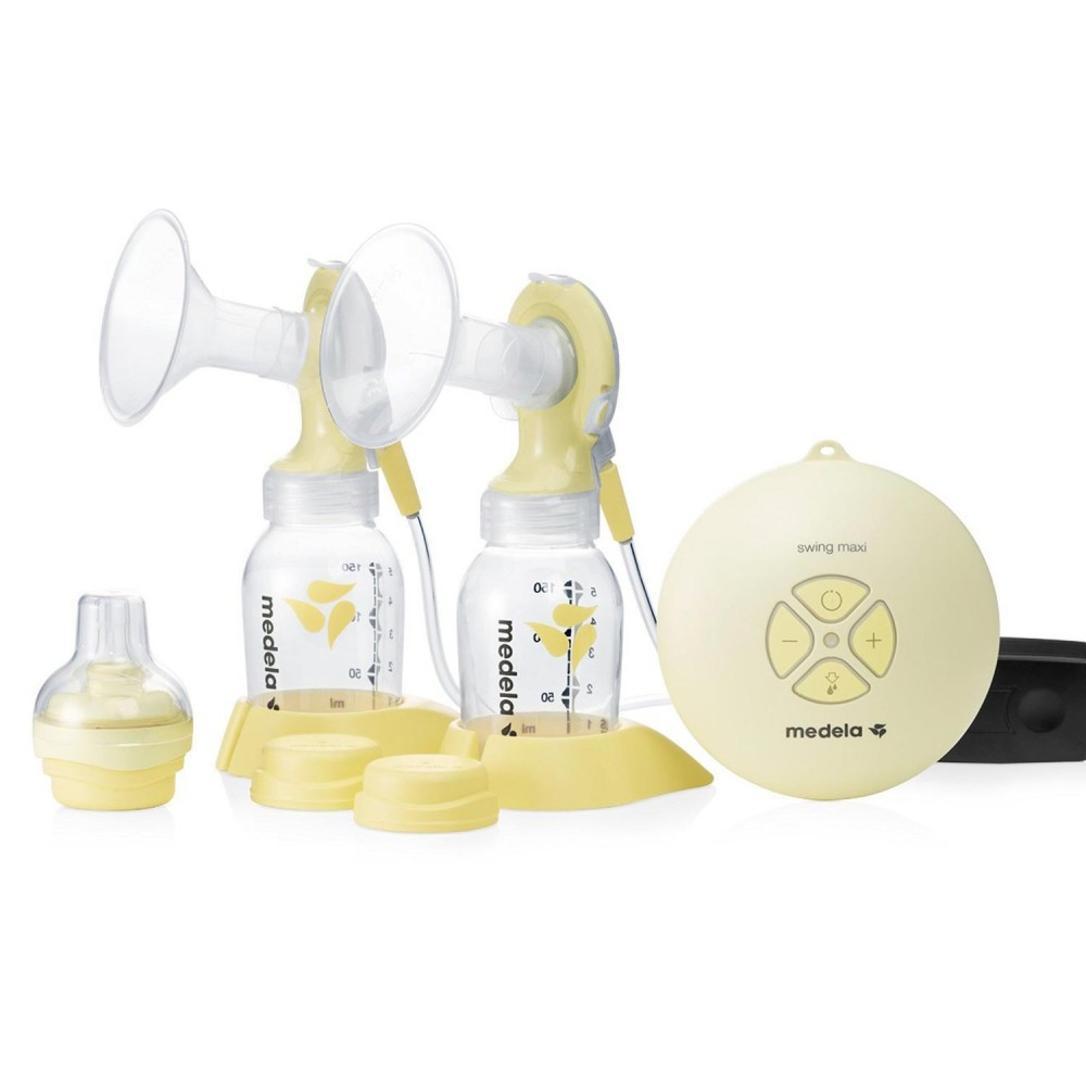 Подвійний електронний молоковідсмоктувач Medela Swing Maxi + CALMA