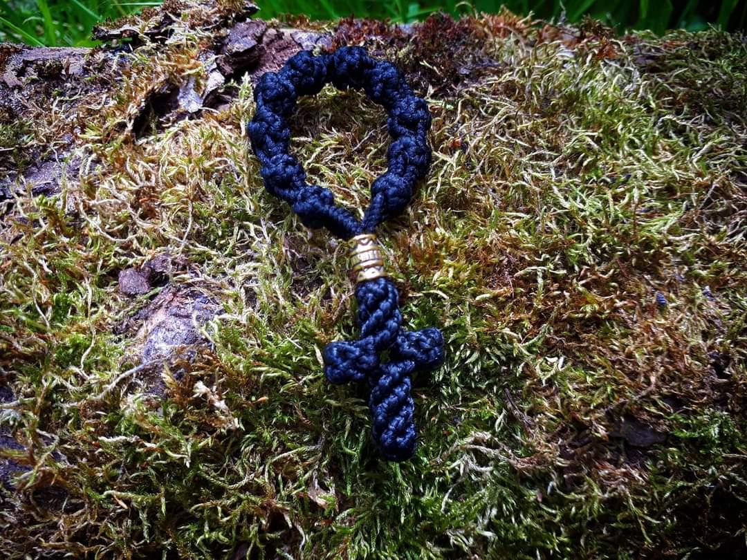 Чотки з сутажу на 10 вузлів (колір на вибір), фото 1