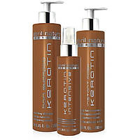 Abril et Nature Набір KERATIN (шампунь 250 мл + маска 200 мл + сироватка 100 мл)