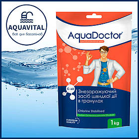 AquaDoctor C-60 | Шок-хлор у гранулах (1 кг)