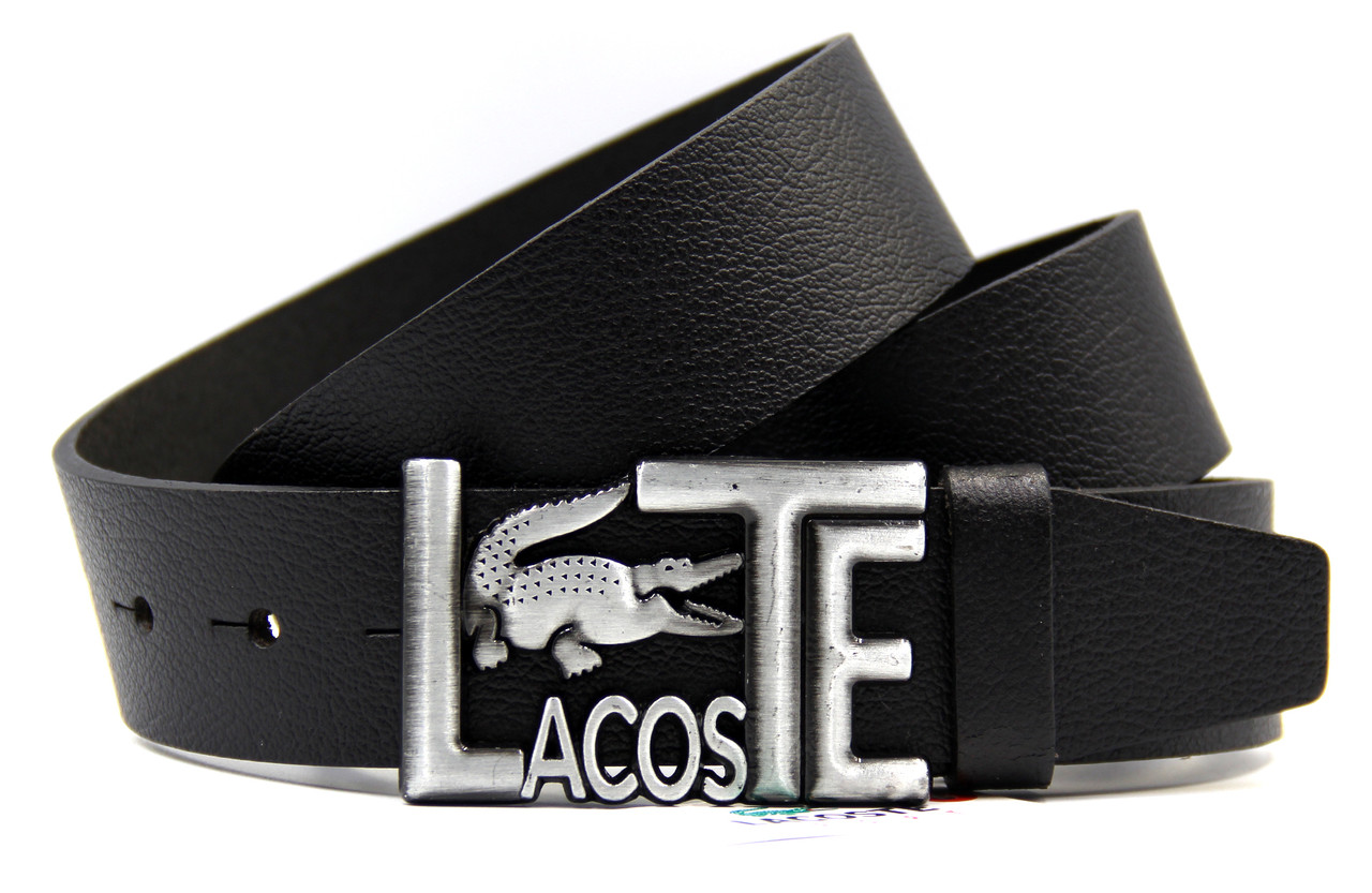 Ремінь жіночий LACOSTE натуральна шкіра Туреччина
