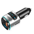FM Modulator Gelius Pro RGB-QC GP-FMT040 Black/Silver, фото 4