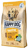 Happy Dog Naturcroq Geflugell Pur & Reis (Хэппи Дог Натур Крок Птица и Рис) сухой корм для взрослых собак 4 кг.
