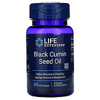 Масло насіння чорного кмину, Black Cumin Seed Oil, Life Extension, 60 капсул