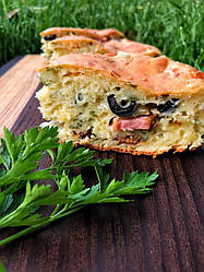 КЕКС ІЗ СИРОМ ТА СОСИСКАМИ 🧀