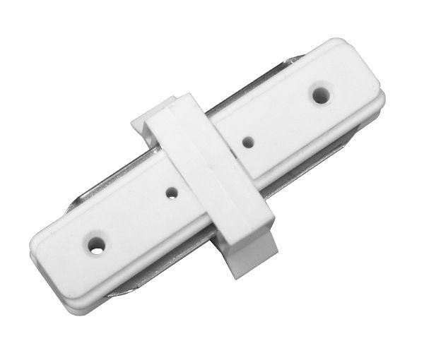 Прямий з'єднувач трекової шини LEDEX білий (101670)