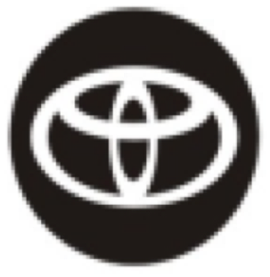 Захисні ковпачки на ніпеля Toyota 4 шт чорні, фото 2