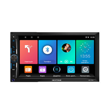 АВТОМАГНІТОЛА дводінова 2DIN Andriod NEXTONE MD-754A, фото 1