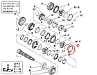 Синхронізатор КПП 4 передачі Fiat Ducato 244, Peugeot Boxer, Citroen Jumper 2 (2002-2006), 9567437888, фото 6