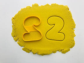 Формочки-вирубки для пряників "Двійка 9"