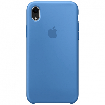 Чохол Silicone case для IPhone Xr Azure синій