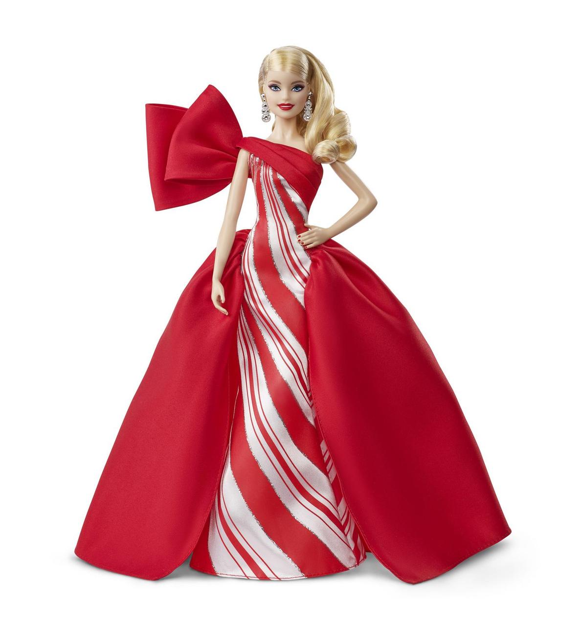 Лялька Барбі колекційна Святкова Barbie 2019 Holiday Doll, Blonde