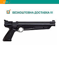 Пневматичний пістолет Crosman American Classic P1377 чорний мультикомпресійний 183 м/с