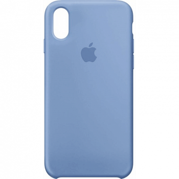 Чохол Silicone case для IPhone X/Xs Azure синій