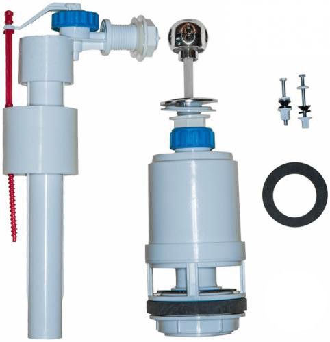 Арматура зливна Solo Plast АБУ-20 тяга вгору, фото 1