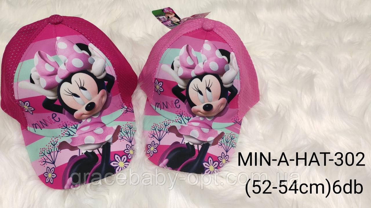 Кепки для дівчат оптом, DISNEY, 52-54 рр., № MIN-A-HAT-302
