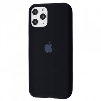 Чохол Silicone case для IPhone 12 Pro max Black чорний