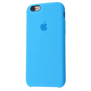 Чохол Silicone case для IPhone 6 Plus/6s Plus Blue синій