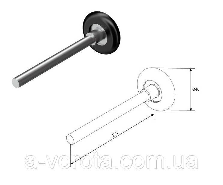 Ходовий ролик для секційних воріт Doorhan RSD01, RSD02 (120х46х11 мм)