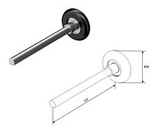Ходовий ролик для секційних воріт Doorhan RSD01, RSD02 (120х46х11 мм)