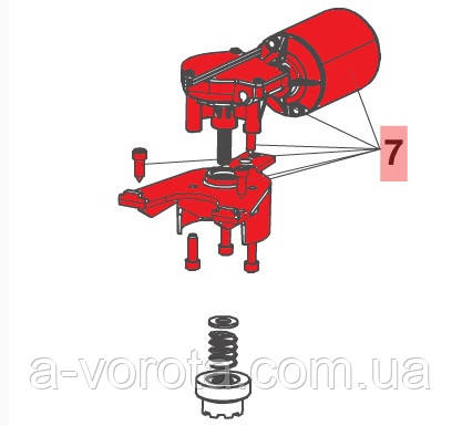 Електромотор для приводу двостулкових воріт FAAC 391