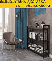 Стелаж "Лонг Квадро" 3 полиці. Різні кольори та розміри