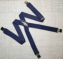 Підтяжка чоловіча синя 40ка X