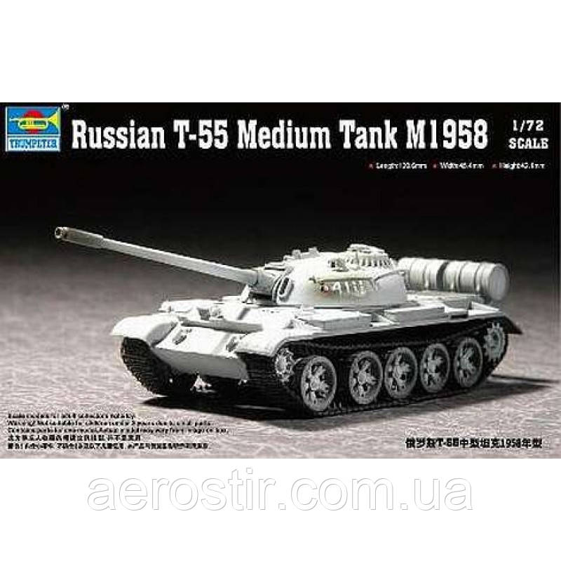 Т-55 (1958 г.), 1/72 Trumpeter 07282