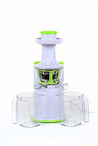 Соковижималка (соковичавниця) шнекова Astor AJE 1348 White/green потужність 160 побутова соковичавниця реверс, фото 3