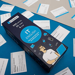 Картки для вивчення англійських слів. IT English., фото 2