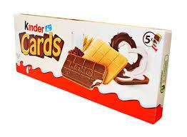 Печиво Kinder Cards 128 г.