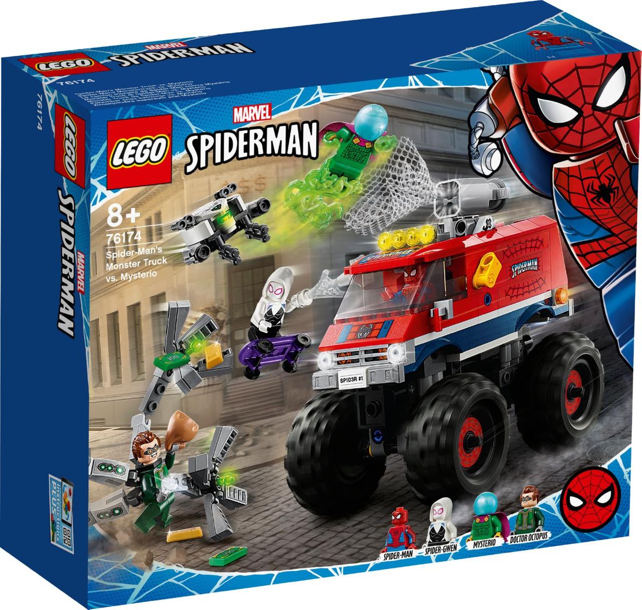 Lego Super Heroes Монстр-трак Людини-Павука проти Містерія 76174