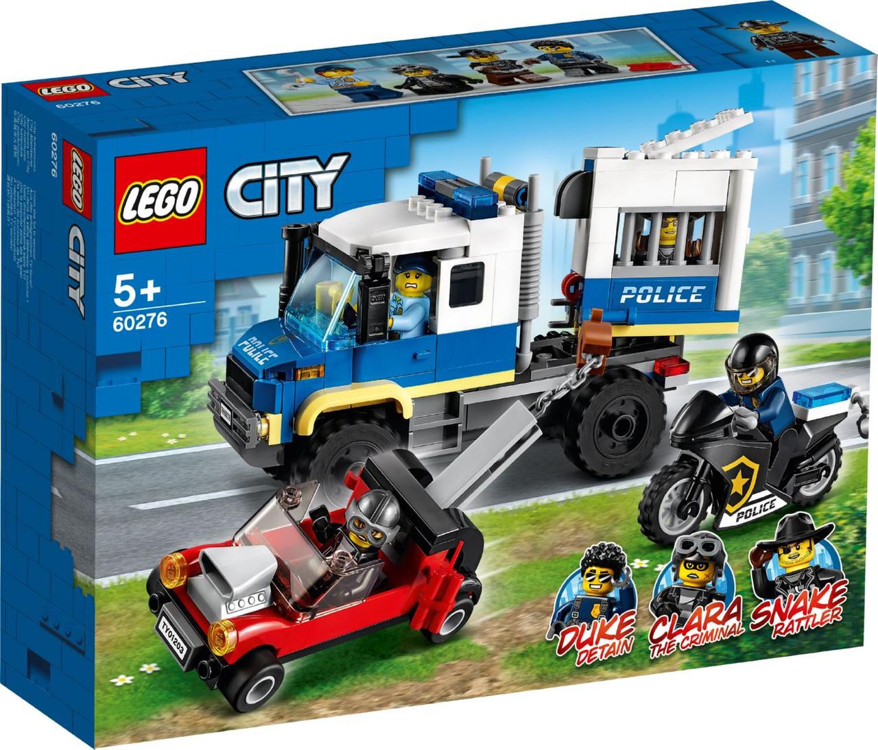 Lego City Транспорт для перевезення злочинців Лего Сіті 60276