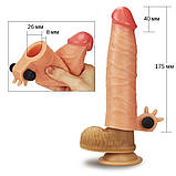 Насадка на член Vibrating Nature Extender Add 1.5, фото 4