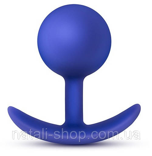 Анальний затор PERFORMANCE WEARABLE VIBRA PLUG INDIGO