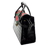 Сумка шкіряна "Троянди" Silver Taurus 7315 ручної роботи., фото 3