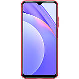 Захисний чохол Nillkin для Xiaomi Redmi 9T / Redmi Note 9 4G (Super Frosted Shield) Red Червоний, фото 3