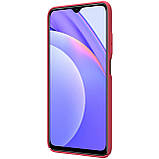 Захисний чохол Nillkin для Xiaomi Redmi 9T / Redmi Note 9 4G (Super Frosted Shield) Red Червоний, фото 5
