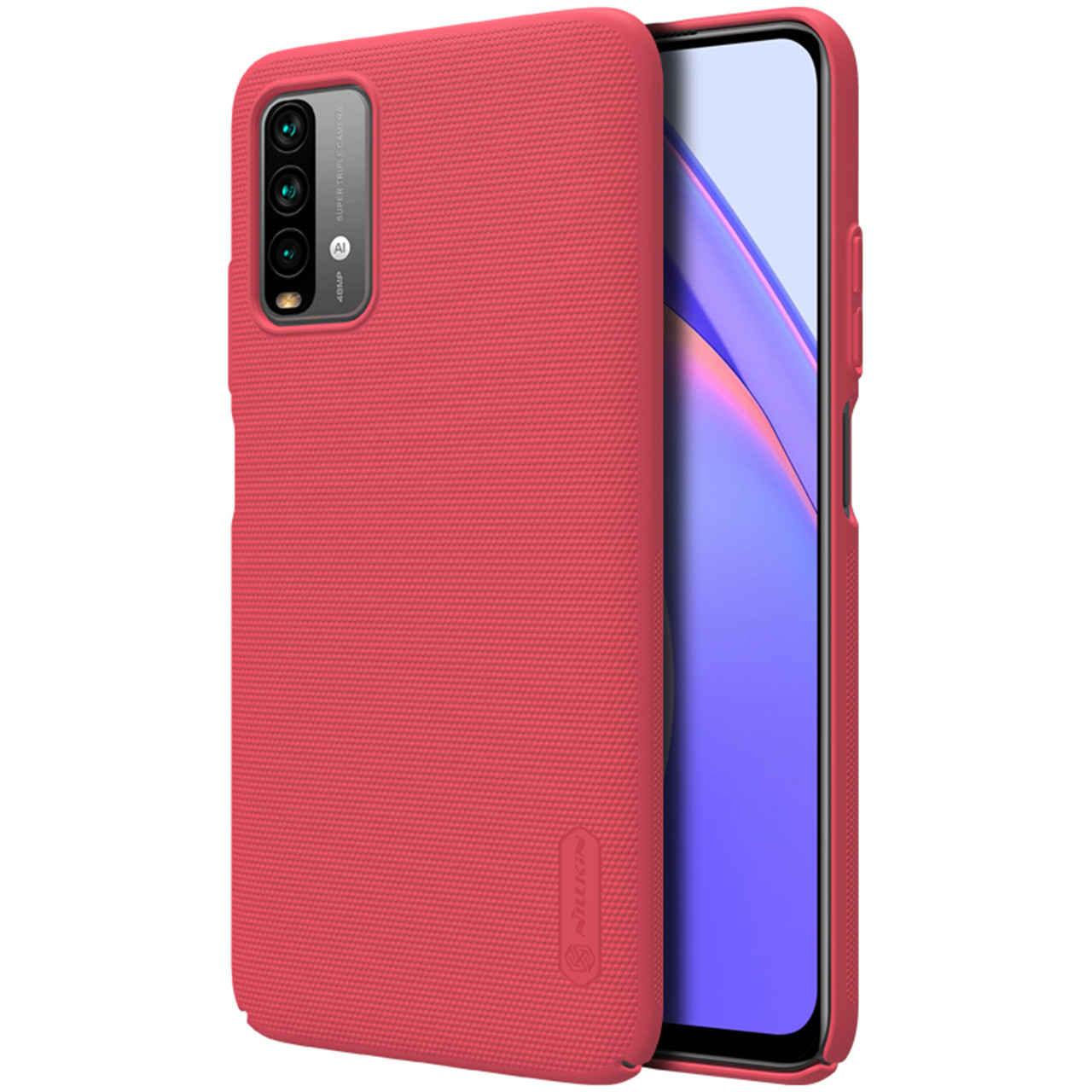 Захисний чохол Nillkin для Xiaomi Redmi 9T / Redmi Note 9 4G (Super Frosted Shield) Red Червоний