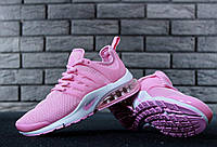 Модные кроссы Найк Престо для девушек в розовом цвете Кроссовки женские Nike Presto розовые 38