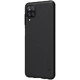 Захисний чохол Nillkin для Samsung Galaxy A12 / M12 (Super Frosted Shield) Black Чорний, фото 4