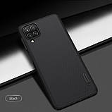 Захисний чохол Nillkin для Samsung Galaxy A12 / M12 (Super Frosted Shield) Black Чорний, фото 9