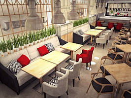Меблі для кафе барів ресторанів