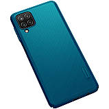 Захисний чохол Nillkin для Samsung Galaxy A12 / M12 (Super Frosted Shield) Blue Синій, фото 7