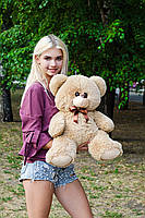 Плюшевий ведмедик плюшевий мішка 65 см мокко, Подарунок для дівчини, дітям, фото 4