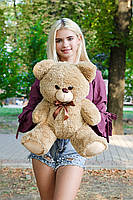 Плюшевий ведмедик плюшевий мішка 65 см мокко, Подарунок для дівчини, дітям, фото 5