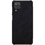Захисний чохол-книжка Nillkin для Samsung Galaxy A12 / M12 (Qin leather case) Black Чорний, фото 3