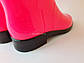 Гумові чоботи жіночі рожеві фуксія, фото 3