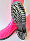 Гумові чоботи жіночі рожеві фуксія, фото 2